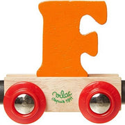 Houten Wagon Letter F - Magneten en letters Vilac - In den Olifant