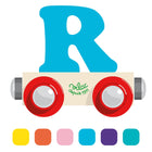 Houten Wagon Letter R - Magneten en letters Vilac - In den Olifant