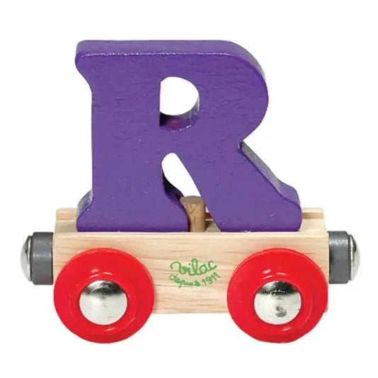 Houten Wagon Letter R - Magneten en letters Vilac - In den Olifant