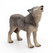 Huilende Wolf - Speelfiguren Papo - In den Olifant
