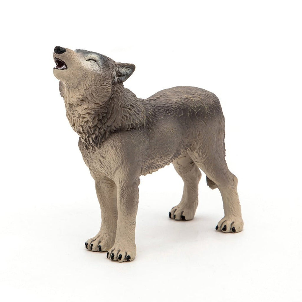 Huilende Wolf - Speelfiguren Papo - In den Olifant