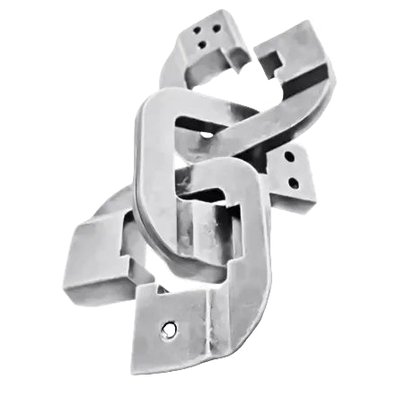 Mini puzzle Huzzle Cast - Chaîne****** (argent)