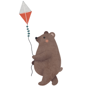 Beer Illustratie in den olifant