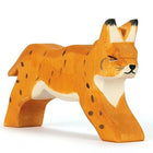 Houten Speelfiguur - Lynx Lopend