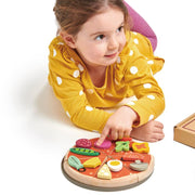 Imitatiespeelgoed Pizza party - Beroepen rollenspel Tender Leaf Toys - In den Olifant