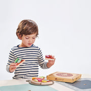 Imitatiespeelgoed Pizza party - Beroepen rollenspel Tender Leaf Toys - In den Olifant