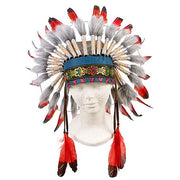 Indianen Hoofdtooi - Ituha Chief - Verkleedaccessoires Souza for kids - In den Olifant