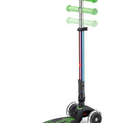 Inklapbare Step Maxi Micro LED Neochrome groen - 5 tot 12 jaar - Steppen Micro Mobility - In den Olifant
