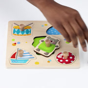 Inlegpuzzel Speelgoed - Vormenpuzzels Haba - In den Olifant