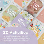 Inspire My Play Baby Sensory Activity Cards - set van 30 - Onaf Inspire My Play - In den Olifant