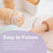 Inspire My Play Baby Sensory Activity Cards - set van 30 - Onaf Inspire My Play - In den Olifant