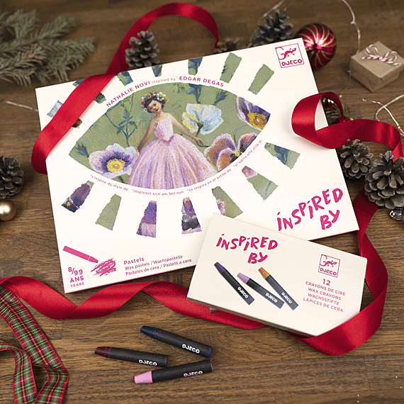 Inspired By Ballerines - Kleuren en tekenen Djeco - In den Olifant