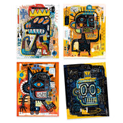 Inspired by tekenset Basquiat Brooklyn - Kleuren en tekenen Djeco - In den Olifant