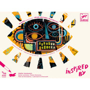 Inspired by tekenset Basquiat Brooklyn - Kleuren en tekenen Djeco - In den Olifant