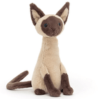 Knuffel Kat Iris Siamese Cat | 27 Cm