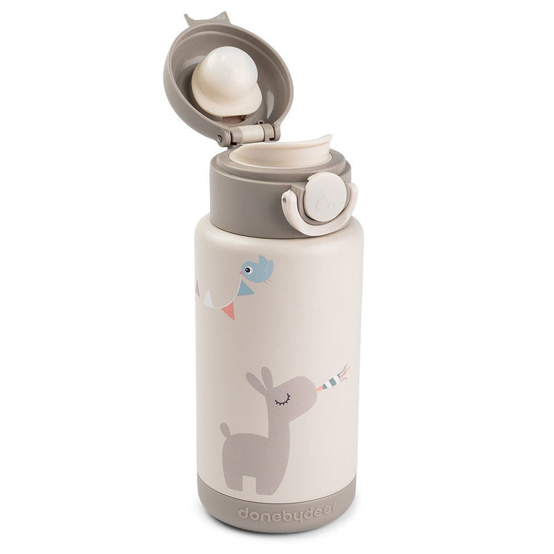 Isothermische drinkfles Celebration Sand - 340 ml - Drinkflessen Done by Deer - In den Olifant