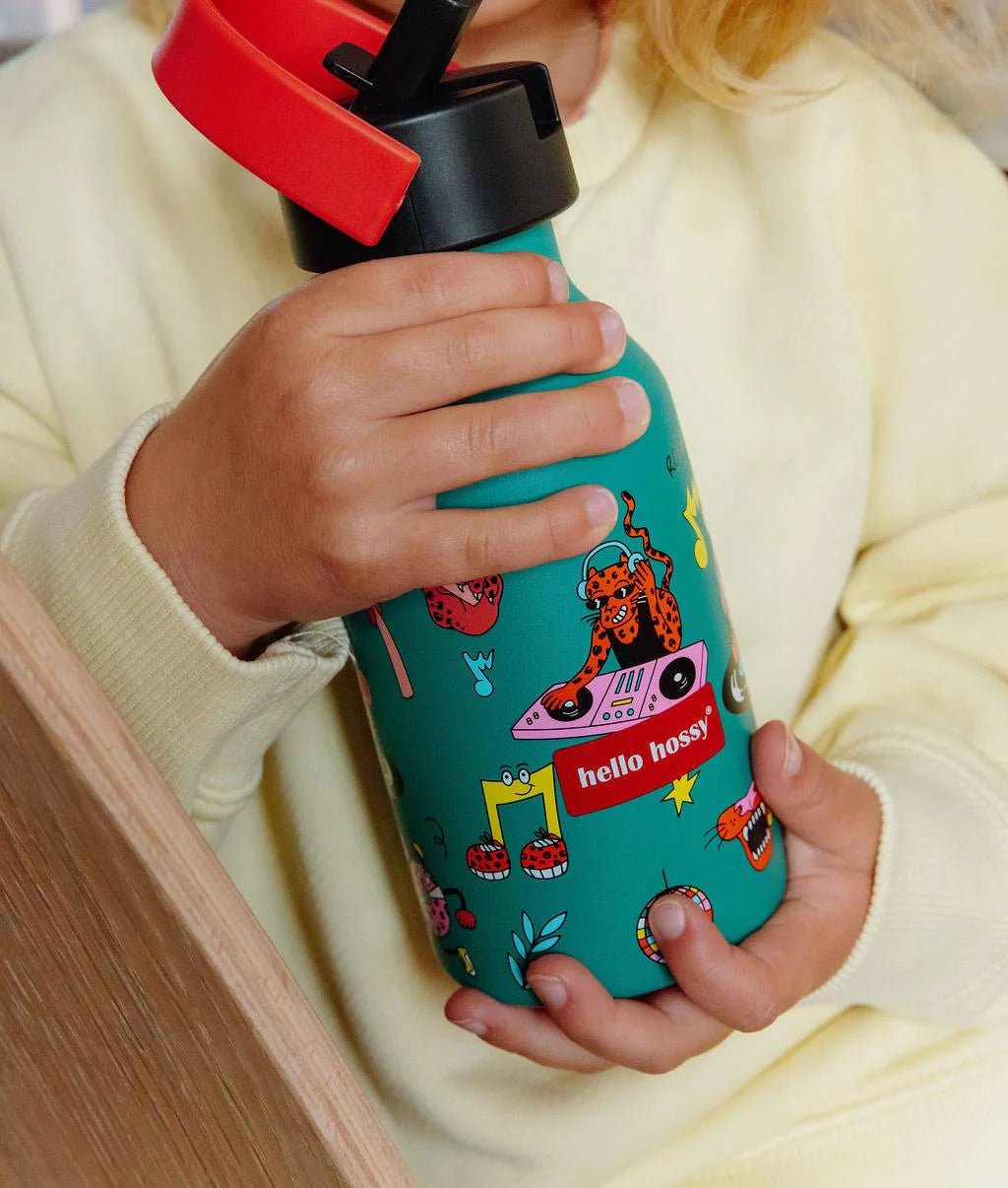 Isothermische drinkfles Disco Roar - 350 ml - Drinkflessen Hello Hossy - In den Olifant