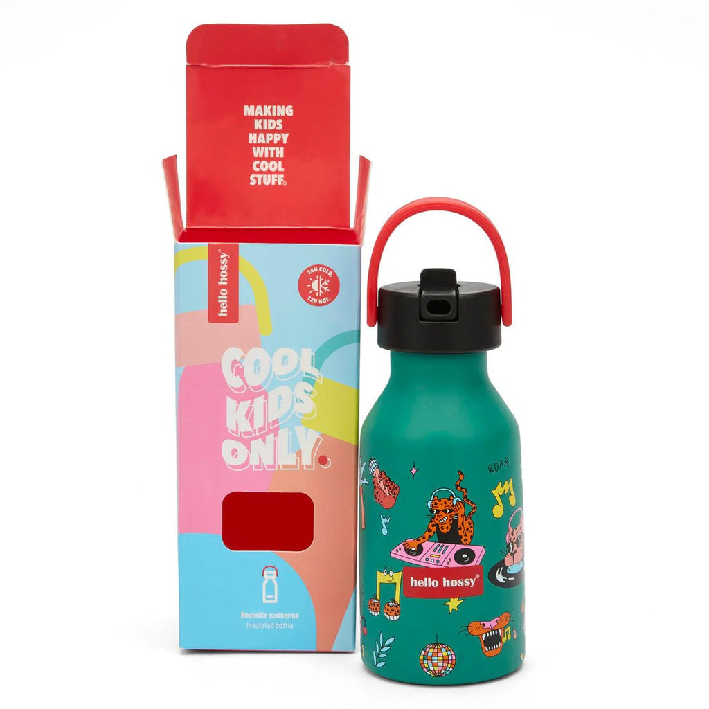 Isothermische drinkfles Disco Roar - 350 ml - Drinkflessen Hello Hossy - In den Olifant