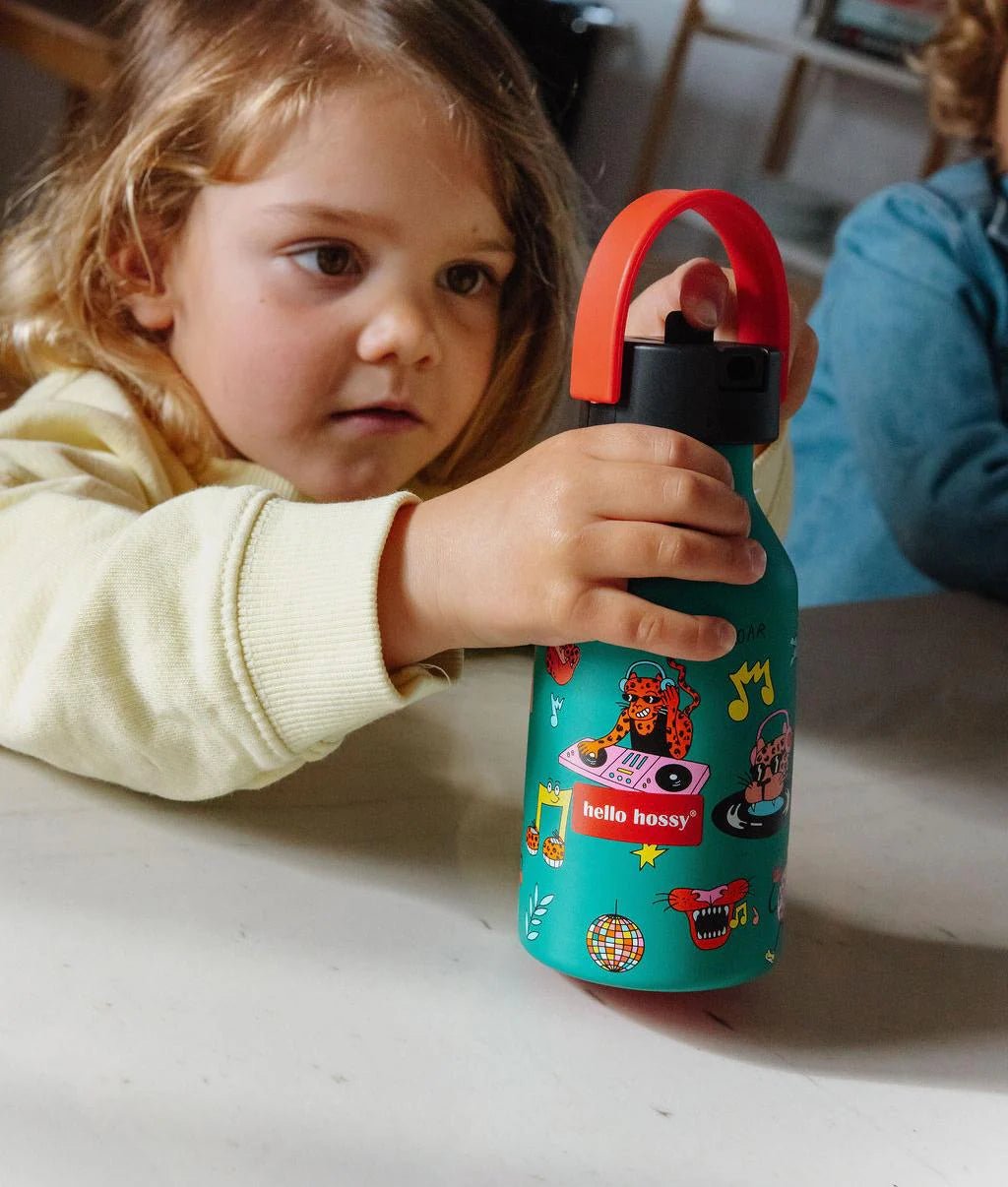Isothermische drinkfles Disco Roar - 350 ml - Drinkflessen Hello Hossy - In den Olifant