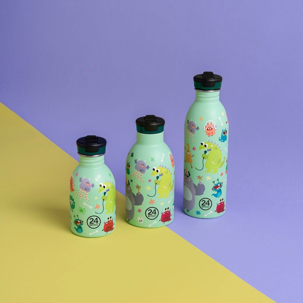 Isothermische drinkfles Spooky Friends - 330 ml - Drinkflessen 24Bottles - In den Olifant