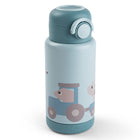Isothermische drinkfles Tiny farm Blue - 340 ml - Drinkflessen Done by Deer - In den Olifant