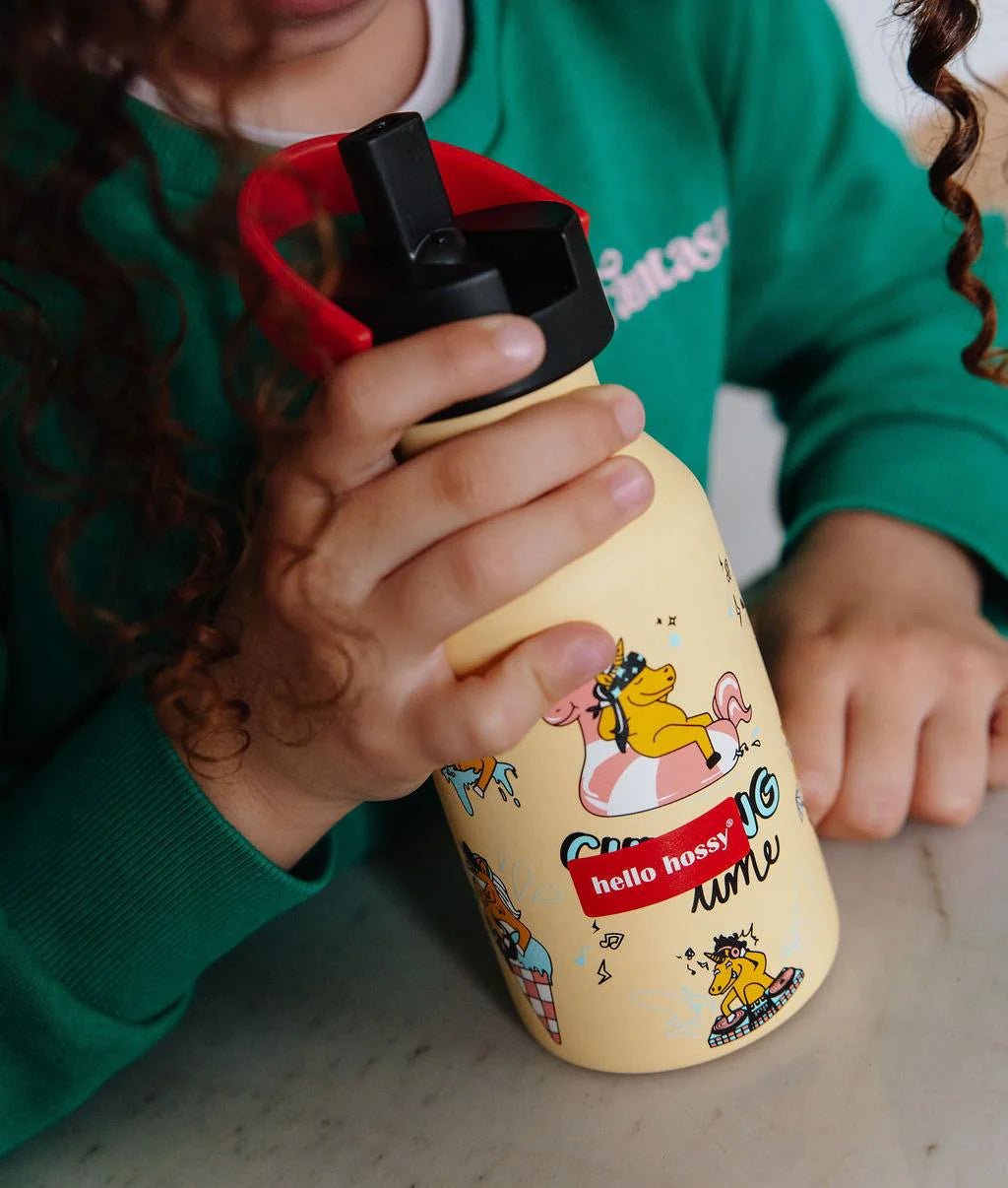 Isothermische drinkfles Unicorn - 350 ml - Drinkflessen Hello Hossy - In den Olifant