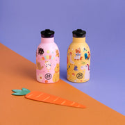 Isothermische fles Farm Friends - 330 ml - Drinkflessen 24Bottles - In den Olifant