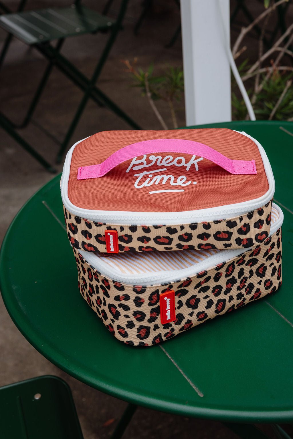 Isothermische lunchtas - Leopard 7 - Lunchboxen en snackdoosjes Hello Hossy - In den Olifant