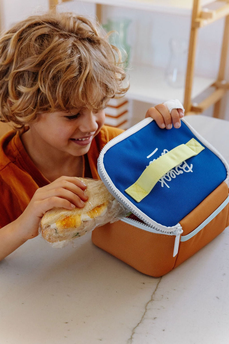 Isothermische lunchtas Mini Blue Canyon - Lunchboxen en snackdoosjes Hello Hossy - In den Olifant