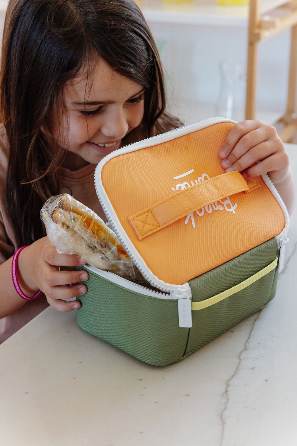 Isothermische lunchtas Mini Safari - Lunchboxen en snackdoosjes Hello Hossy - In den Olifant