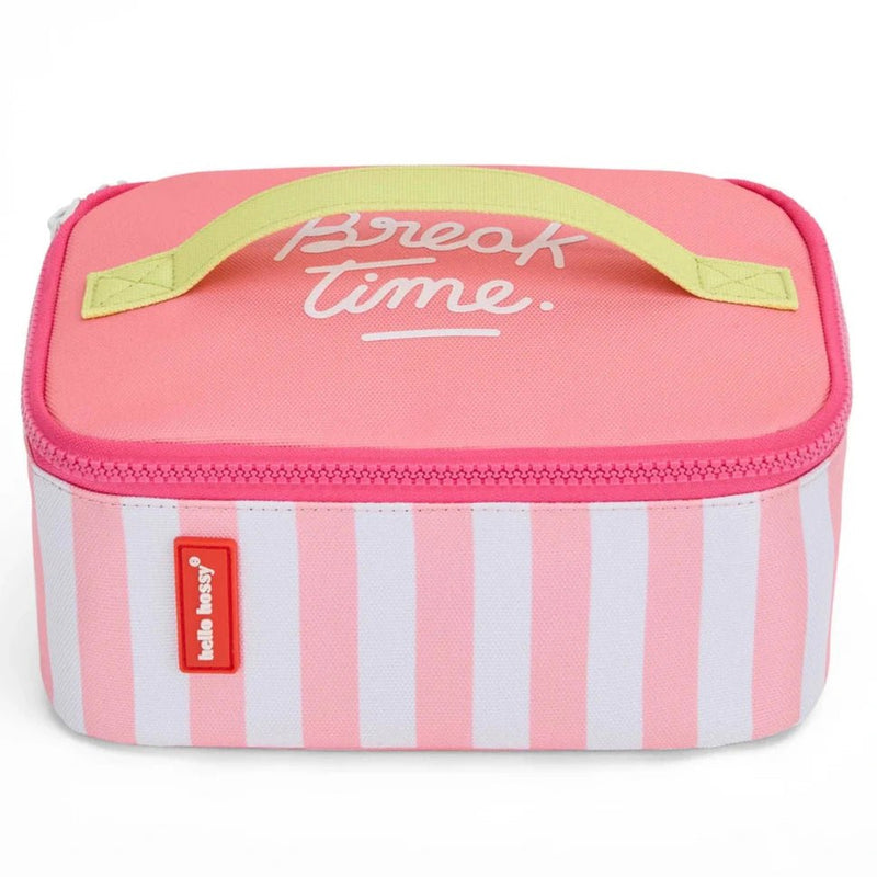 Isothermische lunchtas Pink Stripes - Koeltassen Hello Hossy - In den Olifant