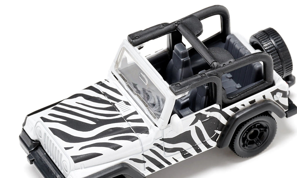 Jeep Wrangler Safari - Auto's en voertuigen Siku - In den Olifant