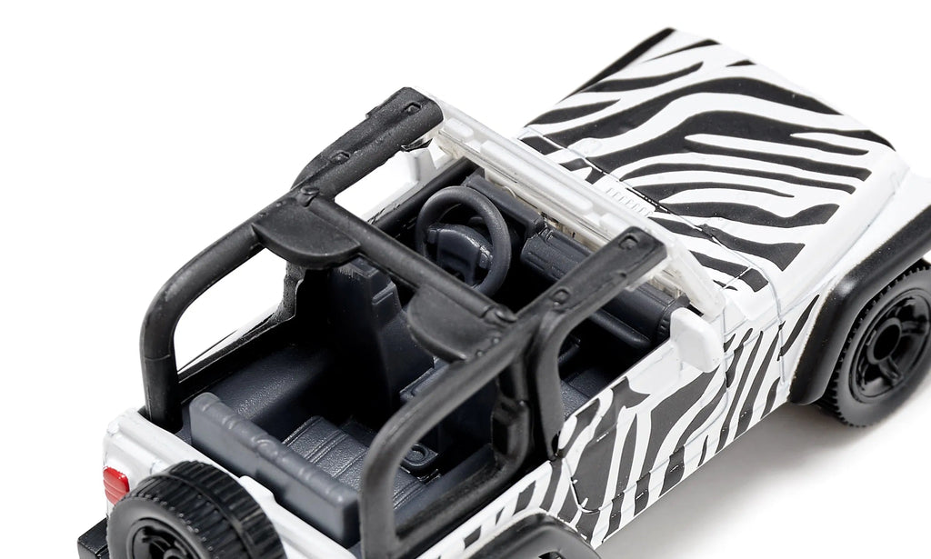 Jeep Wrangler Safari - Auto's en voertuigen Siku - In den Olifant