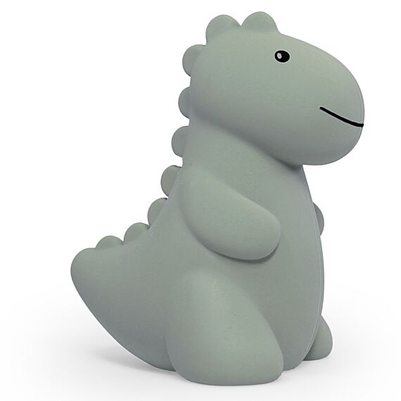 Jeroom Dino SAGE GROEN SPAARPOT LARGE | H 16,5 x 14,9 x 10,8 cm - Spaarpotten AP Junior - In den Olifant