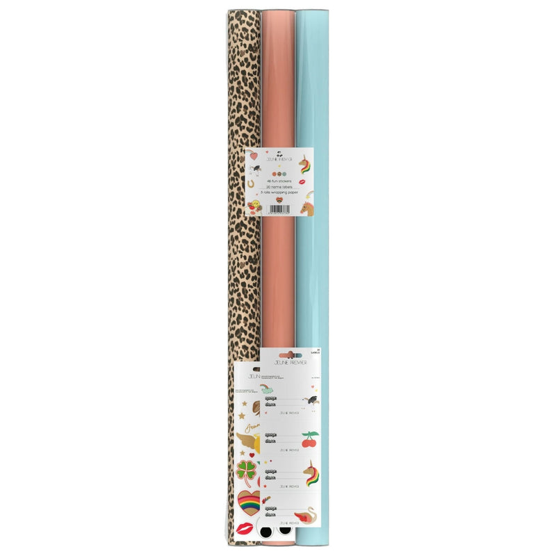 Jeune Premier All-In-One Kaftpapier Set Girls - Schoolaccessoires Jeune Premier - In den Olifant