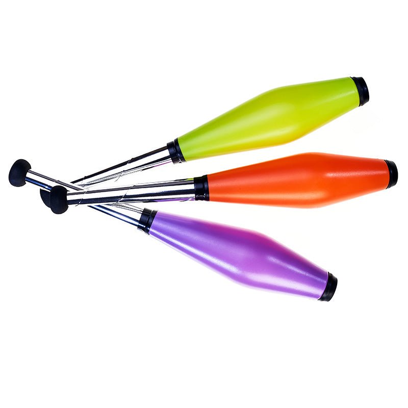 Jongleerkegels Juggling clubs junior - set van 3 - Actief buitenspeelgoed Eureka - In den Olifant