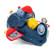 Jules Activiteiten Vliegtuig - Activiteitenknuffel Lilliputiens - In den Olifant