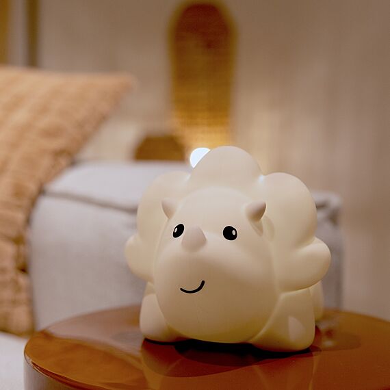 Juliette Dino SAND PROJECTOR LED, USB recharge | H 13,6 x 21 x 14,8 cm - Nachtlampjes AP Junior - In den Olifant