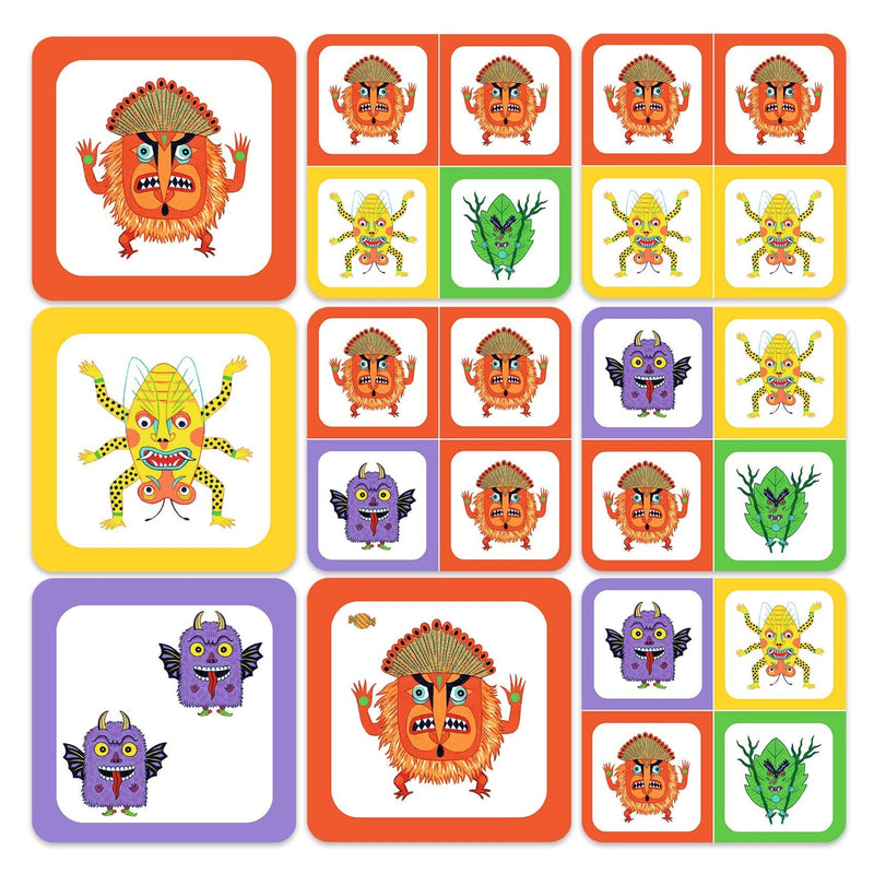 Kaartspel - Monstrio - Kaartspellen Djeco - In den Olifant