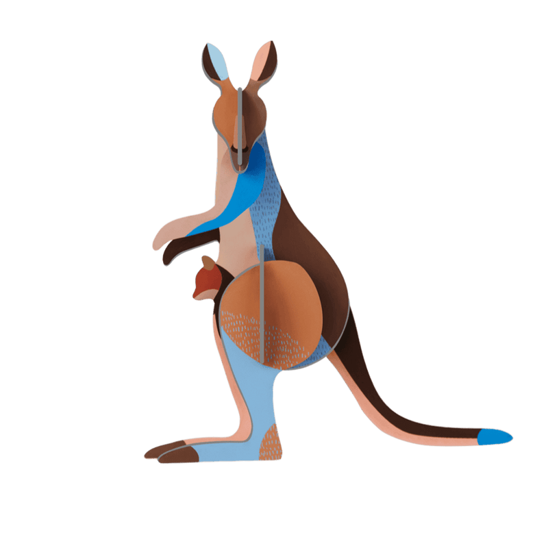 Kangaroo - Muurdecoratie Studio Roof - In den Olifant