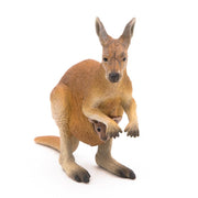 Kangoeroe en haar baby - Speeldieren Papo - In den Olifant