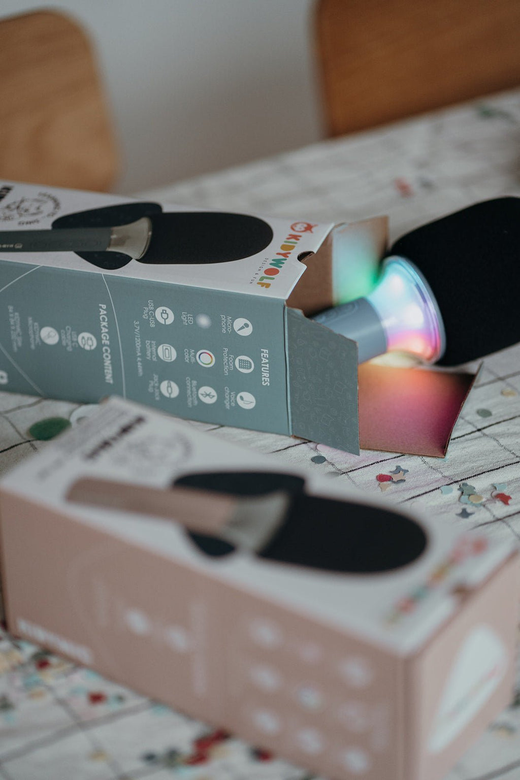 Karaoke microfoon groen - Kidymic - Muziekinstrumenten Kidywolf - In den Olifant