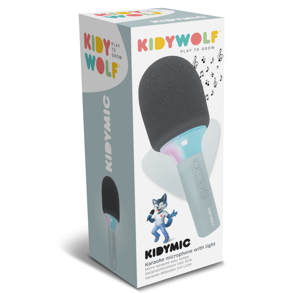 Karaoke microfoon groen - Kidymic - Muziekinstrumenten Kidywolf - In den Olifant