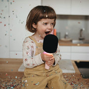 Karaoke microfoon roze - Kidymic - Muziekinstrumenten Kidywolf - In den Olifant