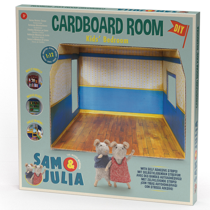 Kartonnen kamer - Kinderkamer