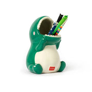 Keramische pennenhouder Desk Friends - Dino - Opbergers Legami - In den Olifant
