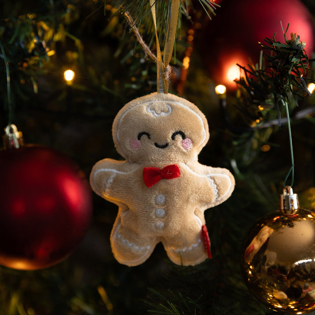 Kerstdecoratie Ho - Ho - Horanaments Plush Christmas Decoration Gingerbread - Kerstdecoratie Legami - In den Olifant