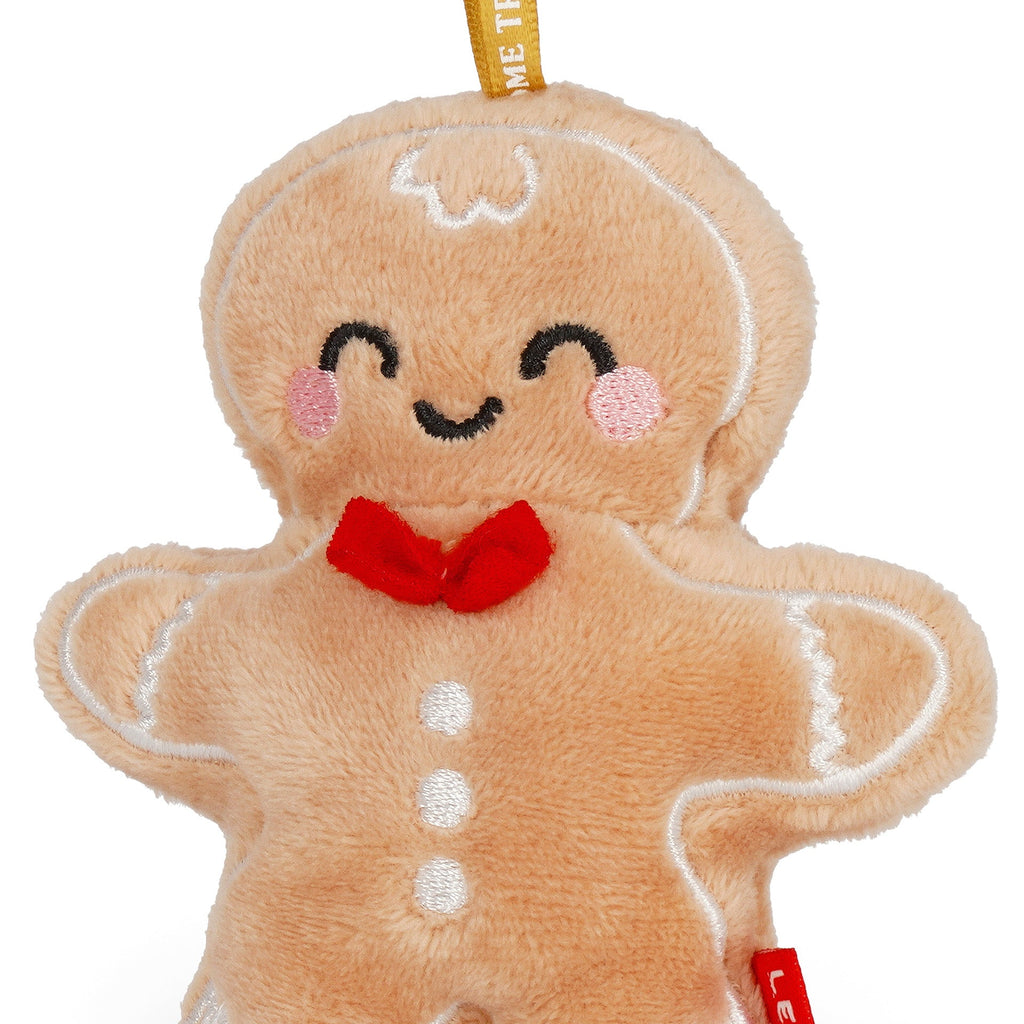 Kerstdecoratie Ho - Ho - Horanaments Plush Christmas Decoration Gingerbread - Kerstdecoratie Legami - In den Olifant