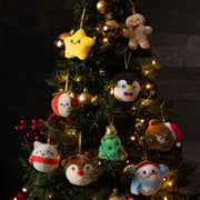 Kerstdecoratie Ho - Ho - Horanaments - Plush Christmas Decoration Kitty - Kerstdecoratie Legami - In den Olifant