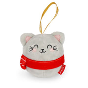 Kerstdecoratie Ho - Ho - Horanaments - Plush Christmas Decoration Kitty - Kerstdecoratie Legami - In den Olifant
